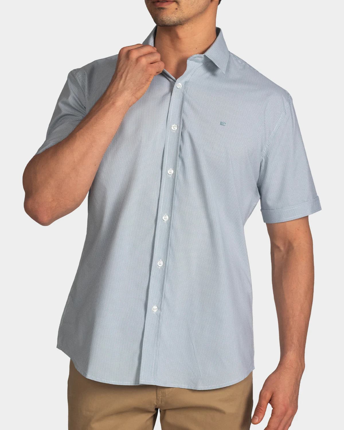 Camisa manga corta a cua
